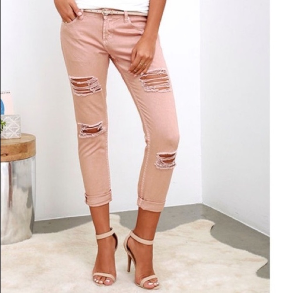 Obey distressed jeans